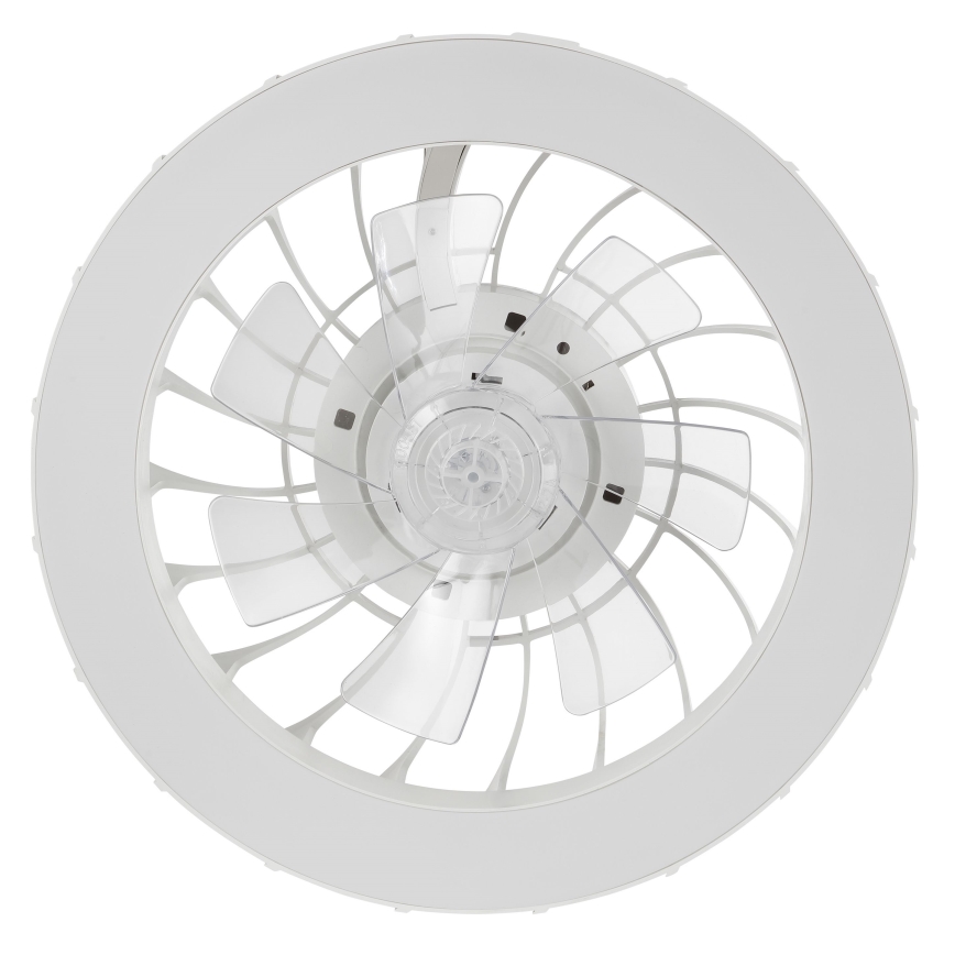 Brilliant - LED RGBW Stmívatelný stropní ventilátor se světlem FANORA LED/30W/230V 2700-6500K pr. 46 cm bílá + dálkové ovládání