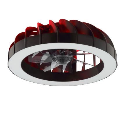 Brilliant - LED RGBW Stmívatelný stropní ventilátor se světlem FANORA LED/30W/230V 2700-6500K pr. 46 cm černá + dálkové ovládání