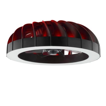 Brilliant - LED RGBW Stmívatelný stropní ventilátor se světlem FANORA LED/30W/230V 2700-6500K pr. 46 cm černá + dálkové ovládání