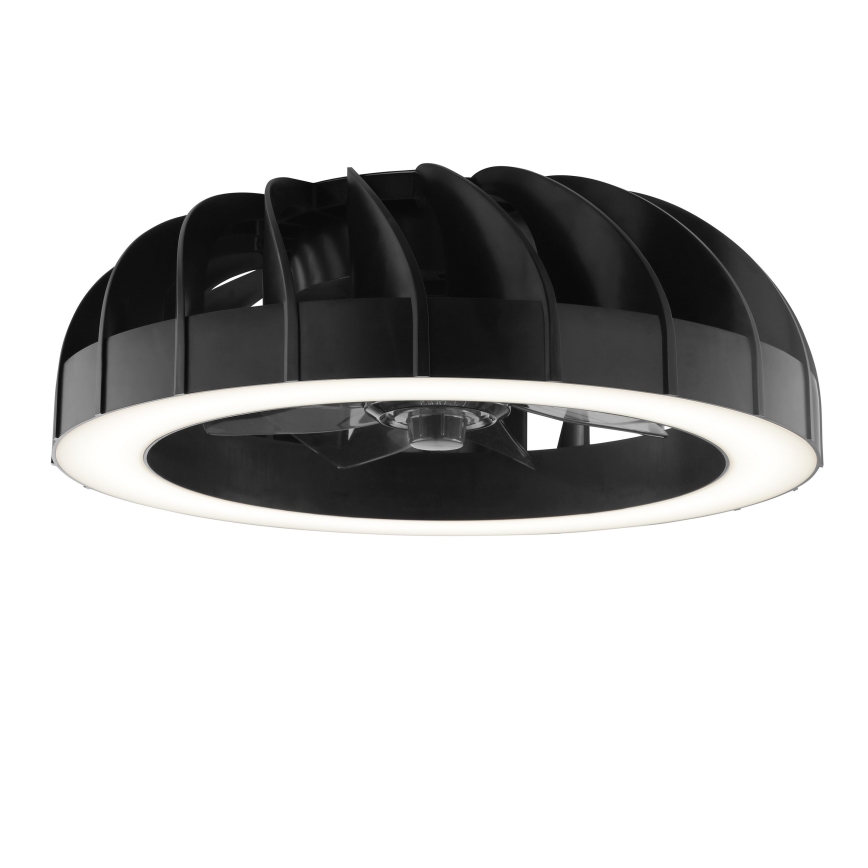 Brilliant - LED RGBW Stmívatelný stropní ventilátor se světlem FANORA LED/30W/230V 2700-6500K pr. 46 cm černá + dálkové ovládání