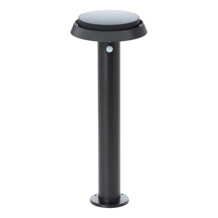 Brilliant - LED Solární lampa se senzorem ALVERO LED/4W/3,7V 50 cm IP44 černá