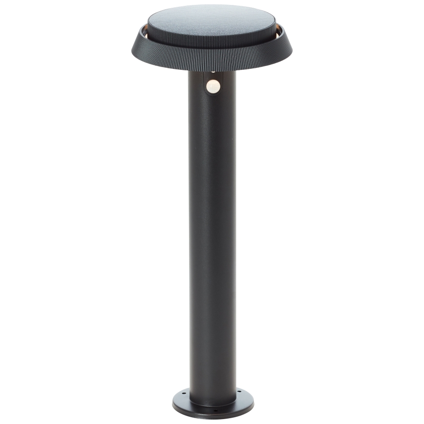 Brilliant - LED Solární lampa se senzorem ALVERO LED/4W/3,7V 50 cm IP44 černá