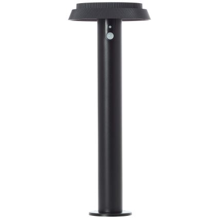Brilliant - LED Solární lampa se senzorem ALVERO LED/4W/3,7V 50 cm IP44 černá