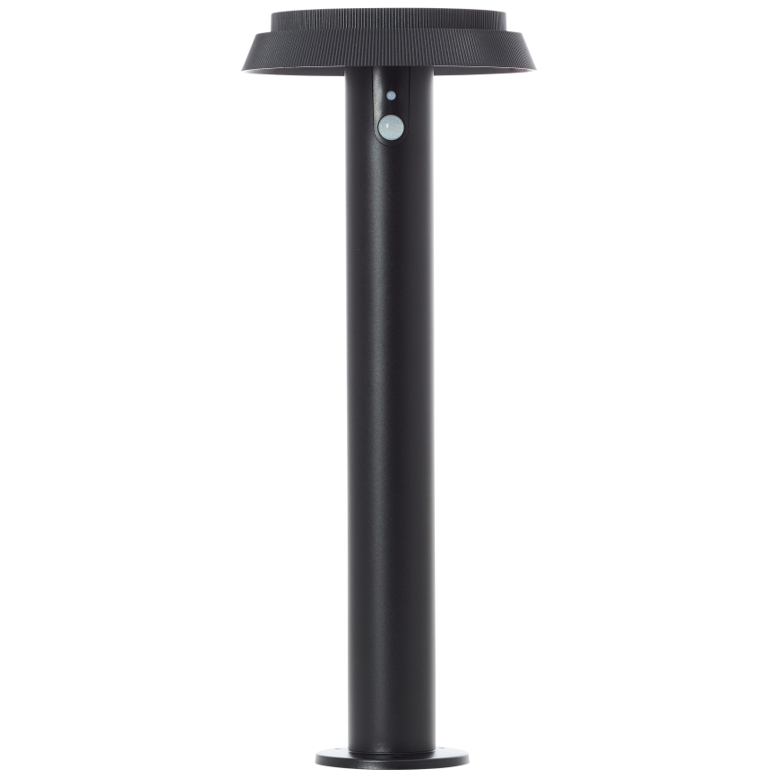 Brilliant - LED Solární lampa se senzorem ALVERO LED/4W/3,7V 50 cm IP44 černá