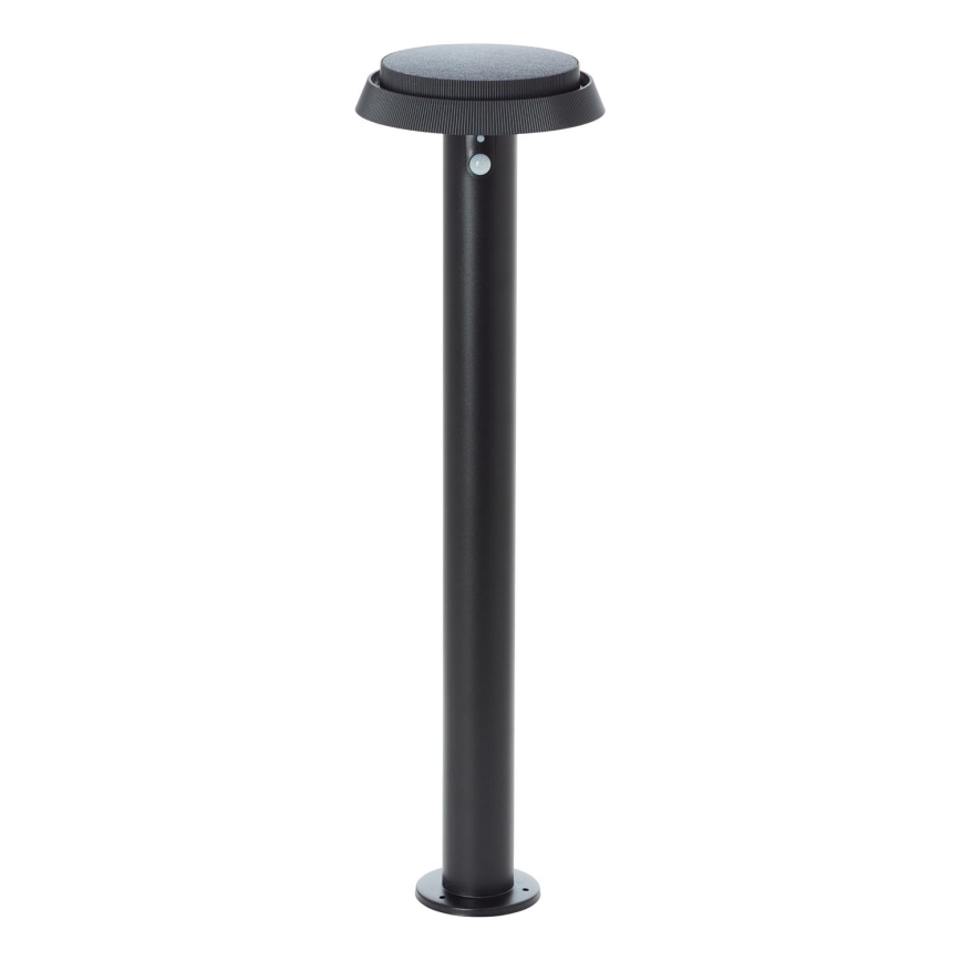 Brilliant - LED Solární lampa se senzorem ALVERO LED/4W/3,7V 70 cm IP44 černá