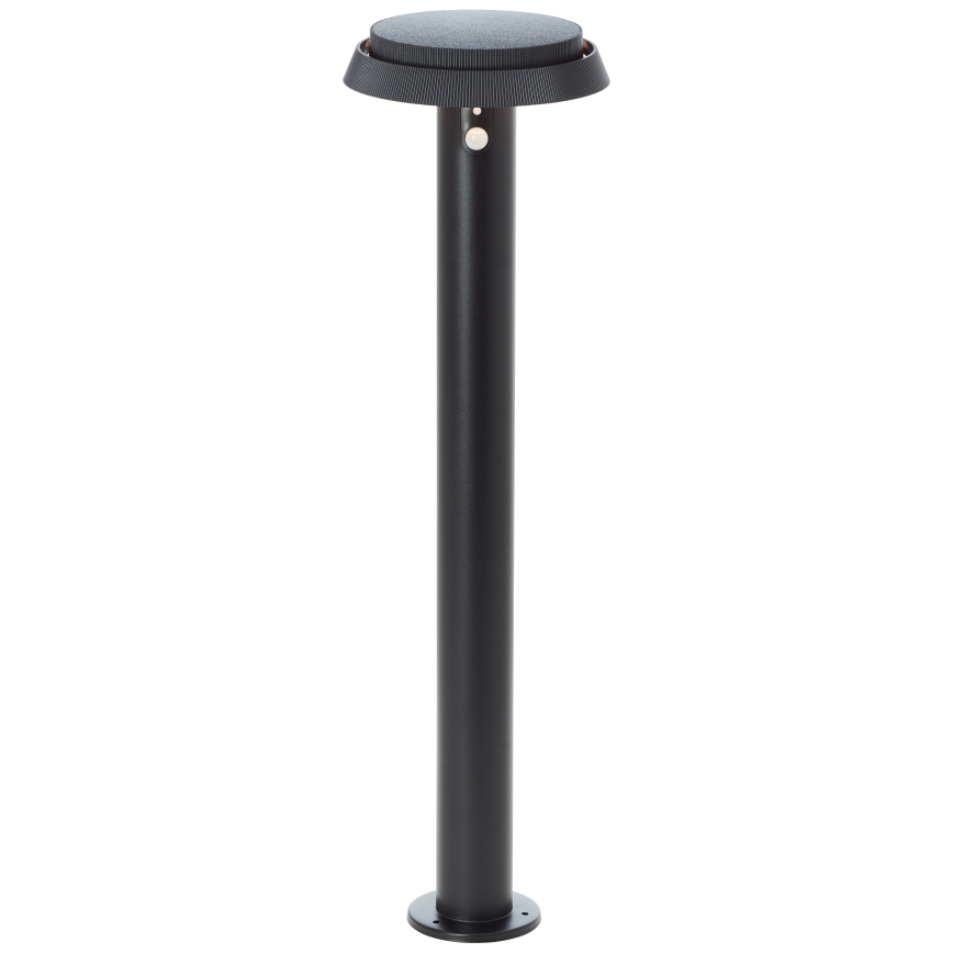 Brilliant - LED Solární lampa se senzorem ALVERO LED/4W/3,7V 70 cm IP44 černá