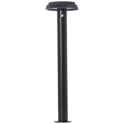 Brilliant - LED Solární lampa se senzorem ALVERO LED/4W/3,7V 70 cm IP44 černá