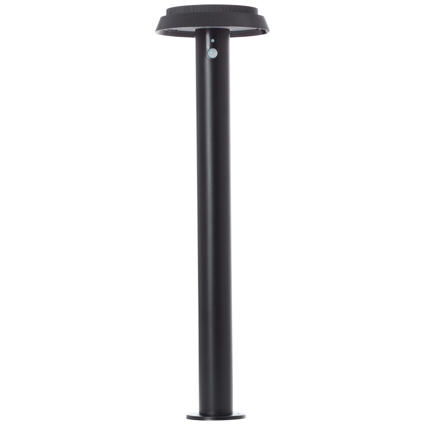 Brilliant - LED Solární lampa se senzorem ALVERO LED/4W/3,7V 70 cm IP44 černá