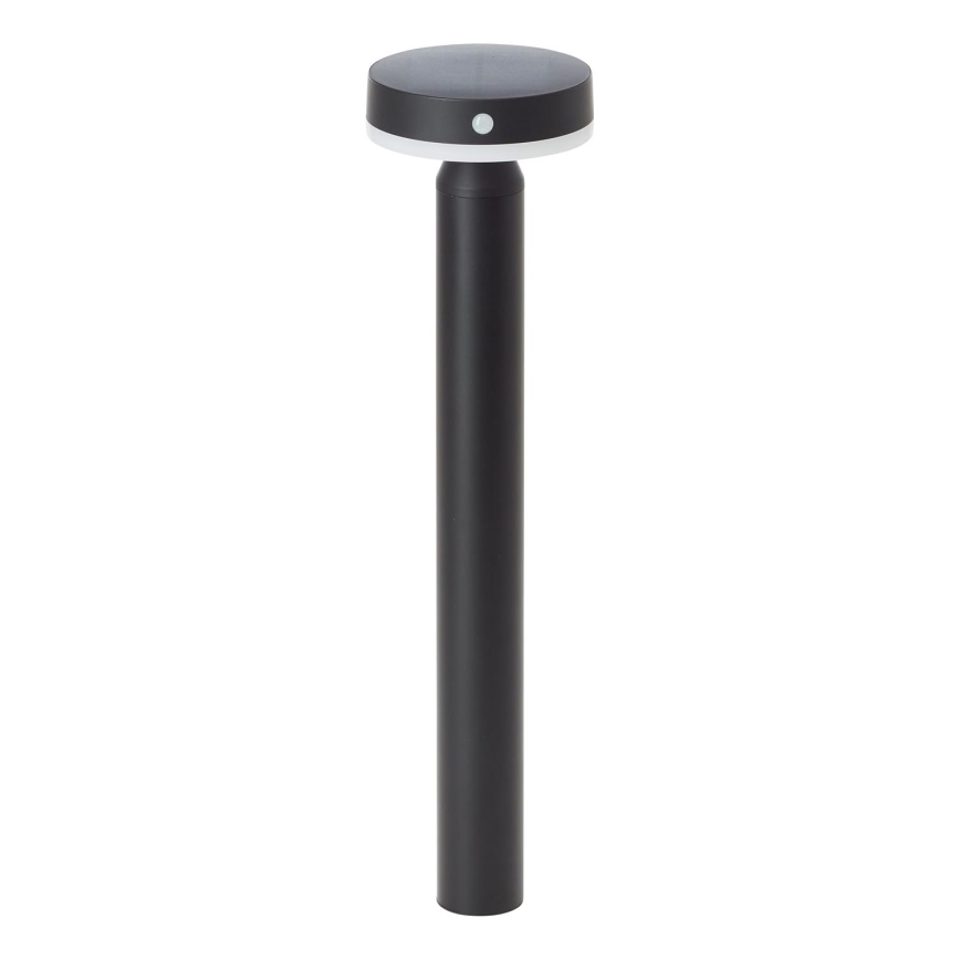Brilliant - LED Solární lampa se senzorem MAGUA LED/4W/3,7V 50,2 cm IP44 černá