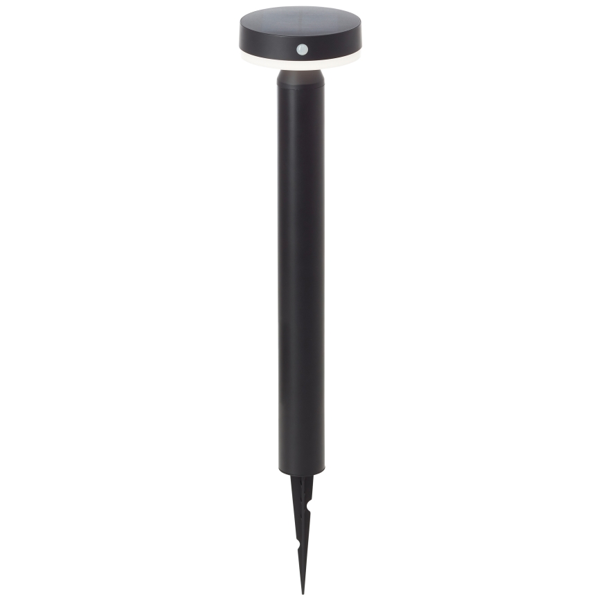 Brilliant - LED Solární lampa se senzorem MAGUA LED/4W/3,7V 50,2 cm IP44 černá