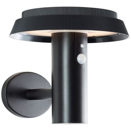 Brilliant - LED Solární nástěnné svítidlo se senzorem ALVERO LED/4W/3,7V IP44