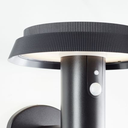 Brilliant - LED Solární nástěnné svítidlo se senzorem ALVERO LED/4W/3,7V IP44