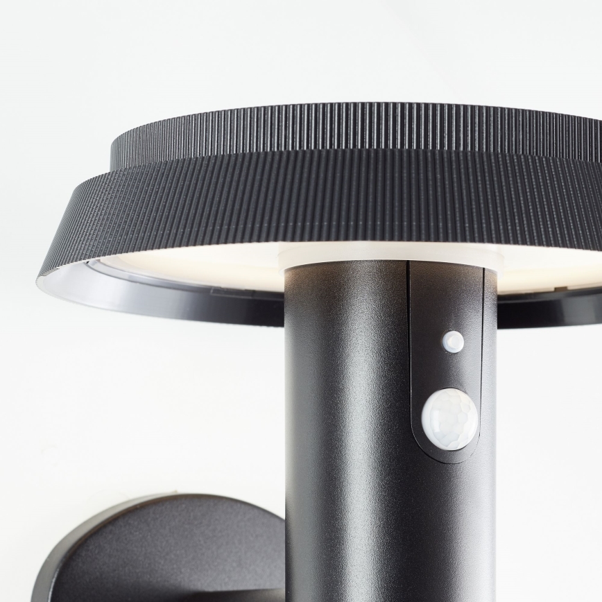 Brilliant - LED Solární nástěnné svítidlo se senzorem ALVERO LED/4W/3,7V IP44