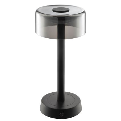 Brilliant - LED Stmívatelná nabíjecí dotyková venkovní stolní lampa RAZOR LED/2,5W/5V 2700K 2600 mAh IP44 černá