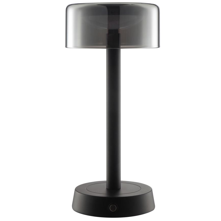 Brilliant - LED Stmívatelná nabíjecí dotyková venkovní stolní lampa RAZOR LED/2,5W/5V 2700K 2600 mAh IP44 černá