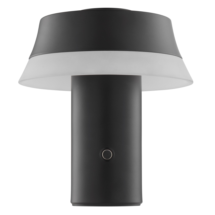 Brilliant - LED Stmívatelná nabíjecí dotyková stolní lampa KINICH LED/2,5W/5V 2700K 2600 mAh černá