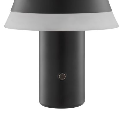 Brilliant - LED Stmívatelná nabíjecí dotyková stolní lampa KINICH LED/2,5W/5V 2700K 2600 mAh černá
