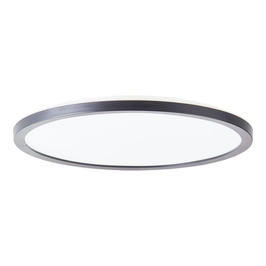 Brilliant - LED Stmívatelné stropní svítidlo SORELL LED/18W/230V 3000-6500K pr. 29 cm černá + dálkové ovládání