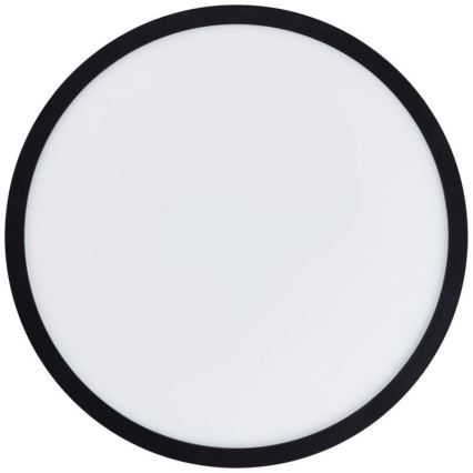 Brilliant - LED Stmívatelné stropní svítidlo SORELL LED/24W/230V 3000-6500K pr. 42 cm černá + dálkové ovládání