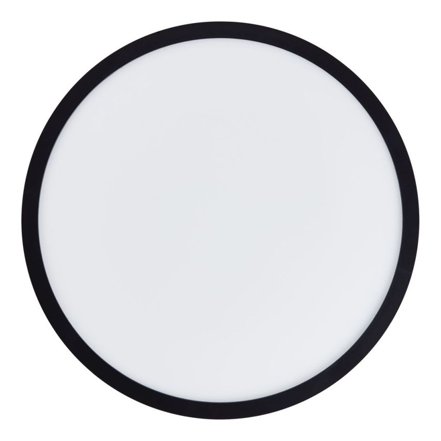 Brilliant - LED Stmívatelné stropní svítidlo SORELL LED/24W/230V 3000-6500K pr. 42 cm černá + dálkové ovládání