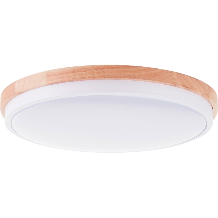 Brilliant - LED Stmívatelné stropní svítidlo BAARLO LED/24W/230V pr. 35 cm bílá/gumovník