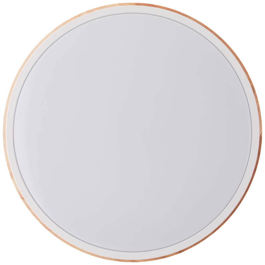 Brilliant - LED Stmívatelné stropní svítidlo BAARLO LED/24W/230V pr. 35 cm bílá/gumovník