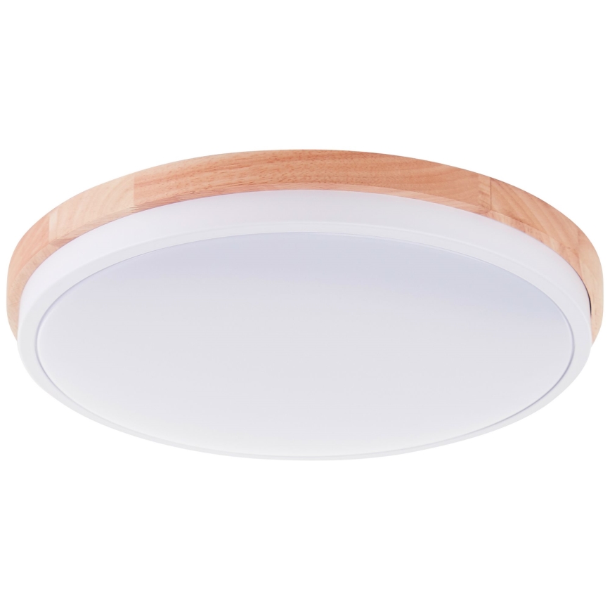 Brilliant - LED Stmívatelné stropní svítidlo BAARLO LED/24W/230V pr. 35 cm bílá/gumovník