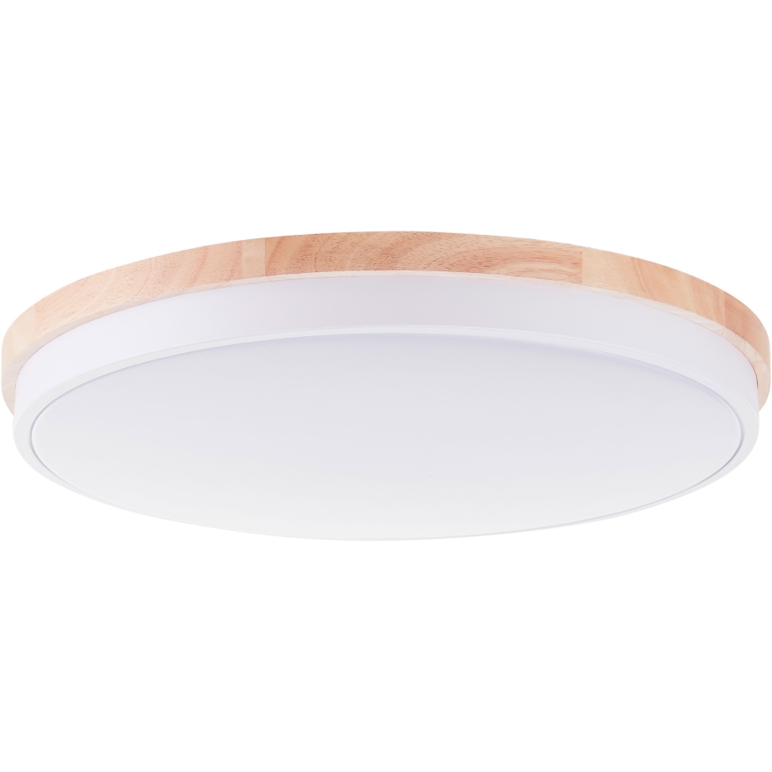 Brilliant - LED Stmívatelné stropní svítidlo BAARLO LED/36W/230V 3000-6500K pr. 50 cm bílá/gumovník + dálkové ovládání