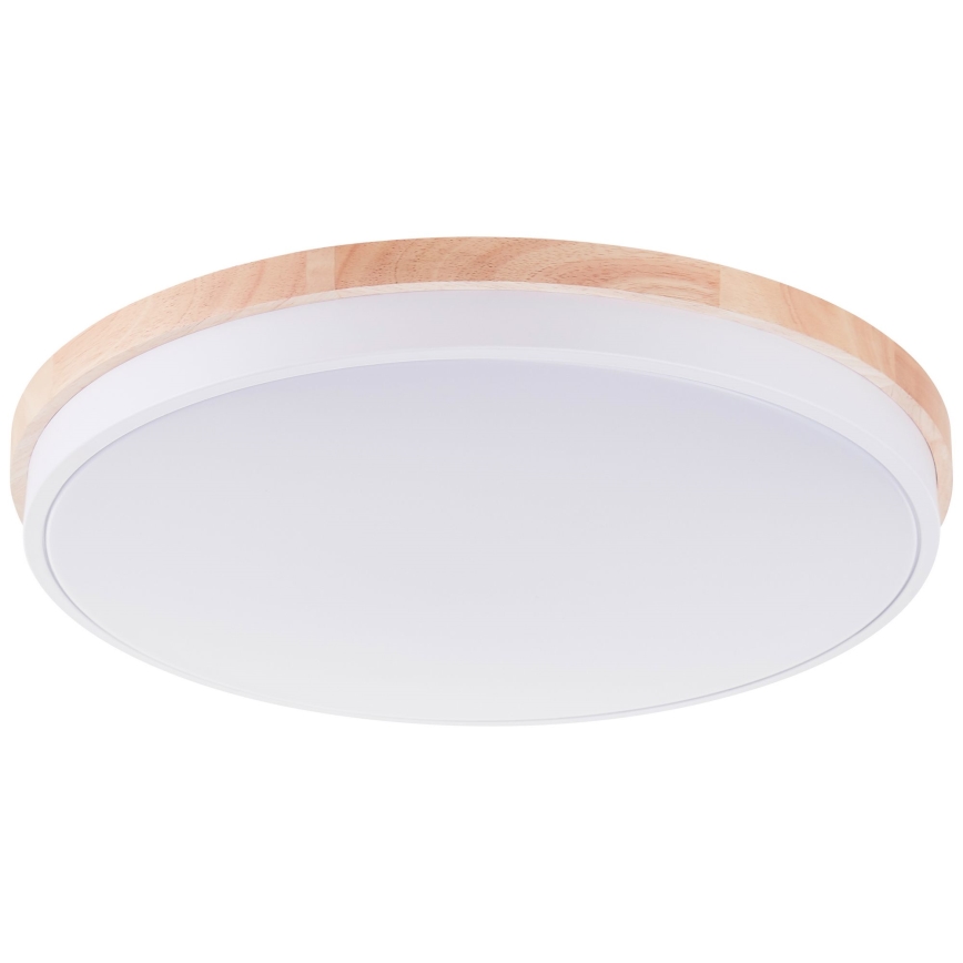 Brilliant - LED Stmívatelné stropní svítidlo BAARLO LED/36W/230V 3000-6500K pr. 50 cm bílá/gumovník + dálkové ovládání