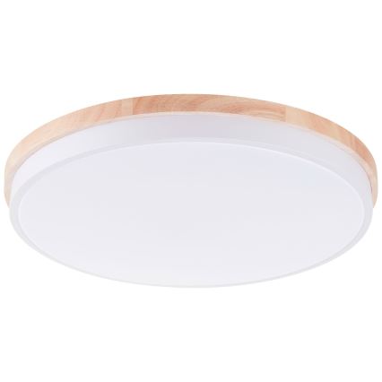 Brilliant - LED Stmívatelné stropní svítidlo BAARLO LED/36W/230V 3000-6500K pr. 50 cm bílá/gumovník + dálkové ovládání