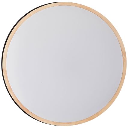 Brilliant - LED Stmívatelné stropní svítidlo BAARLO LED/36W/230V 3000-6500K pr. 50 cm černá/gumovník + dálkové ovládání