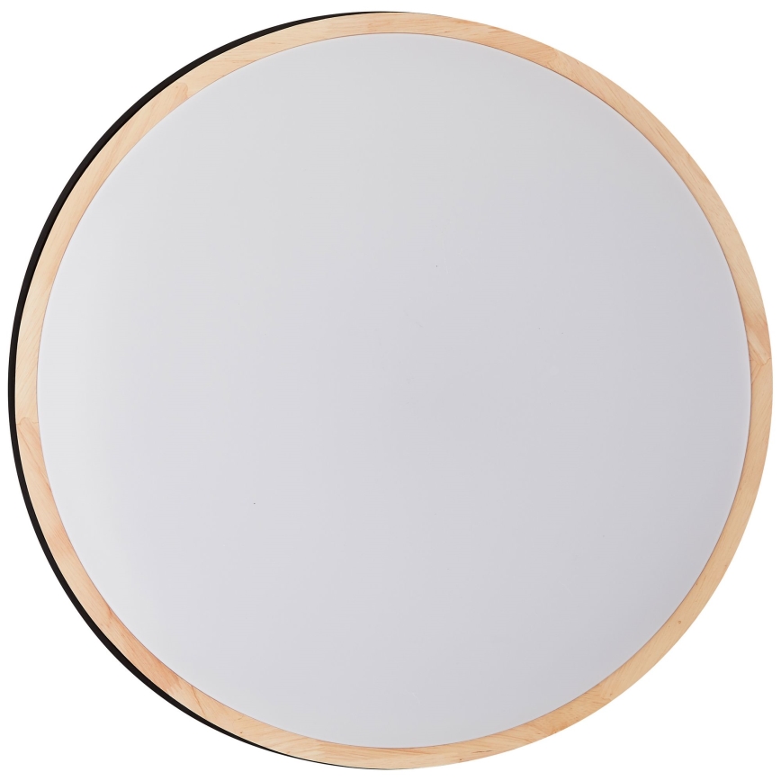 Brilliant - LED Stmívatelné stropní svítidlo BAARLO LED/36W/230V 3000-6500K pr. 50 cm černá/gumovník + dálkové ovládání