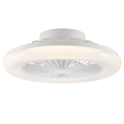 Brilliant - LED Stmívatelné stropní svítidlo s ventilátorem MONTERO LED/20W/230V 2700-6500K pr. 42 cm bílá + dálkové ovládání