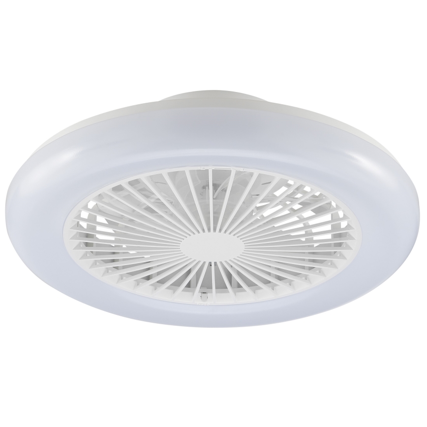 Brilliant - LED Stmívatelné stropní svítidlo s ventilátorem MONTERO LED/20W/230V 2700-6500K pr. 42 cm bílá + dálkové ovládání