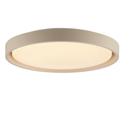 Brilliant - LED Stmívatelné stropní svítidlo SANOZ LED/24W/230V 3000-6500K pr. 41 cm béžová + dálkové ovládání