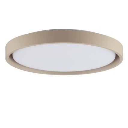 Brilliant - LED Stmívatelné stropní svítidlo SANOZ LED/24W/230V 3000-6500K pr. 41 cm béžová + dálkové ovládání