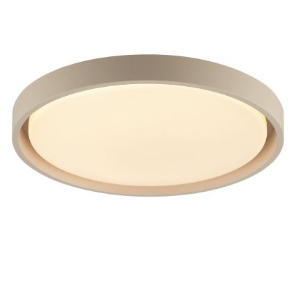 Brilliant - LED Stmívatelné stropní svítidlo SANOZ LED/24W/230V 3000-6500K pr. 41 cm béžová + dálkové ovládání