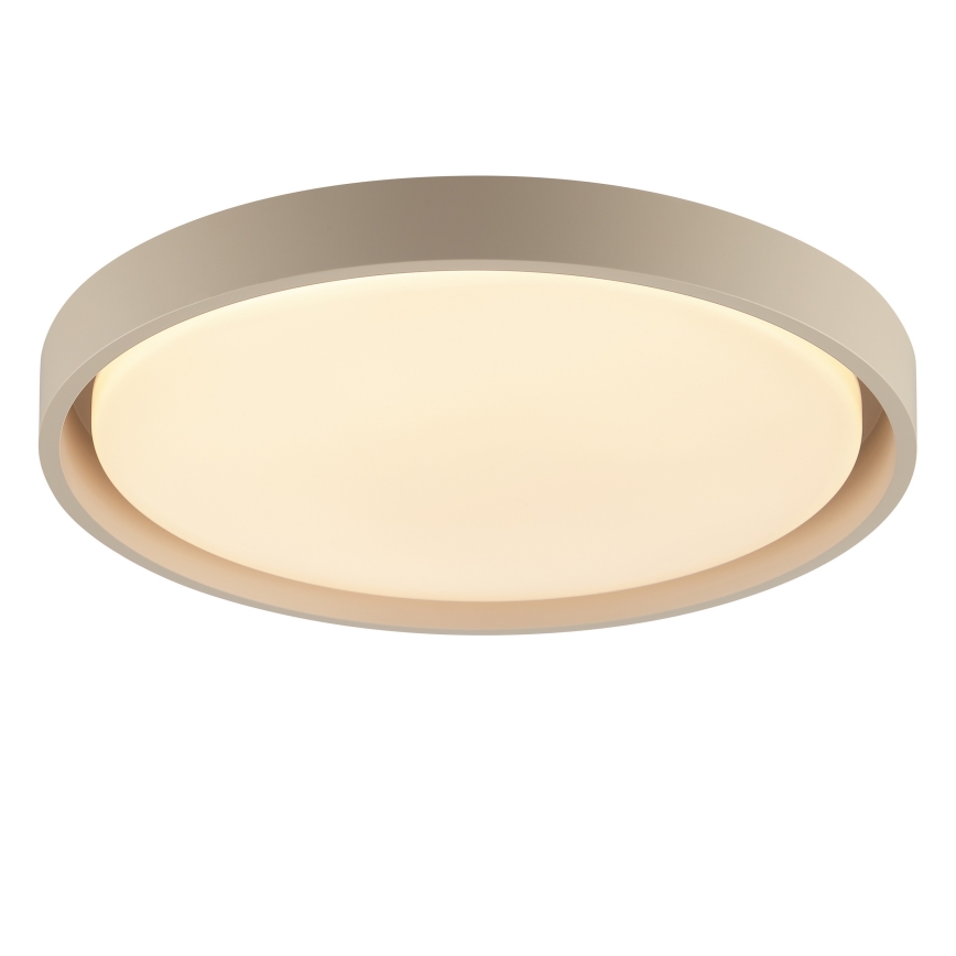 Brilliant - LED Stmívatelné stropní svítidlo SANOZ LED/24W/230V 3000-6500K pr. 41 cm béžová + dálkové ovládání