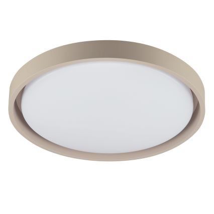 Brilliant - LED Stmívatelné stropní svítidlo SANOZ LED/24W/230V 3000-6500K pr. 41 cm béžová + dálkové ovládání