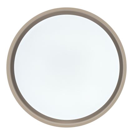 Brilliant - LED Stmívatelné stropní svítidlo SANOZ LED/24W/230V 3000-6500K pr. 41 cm béžová + dálkové ovládání