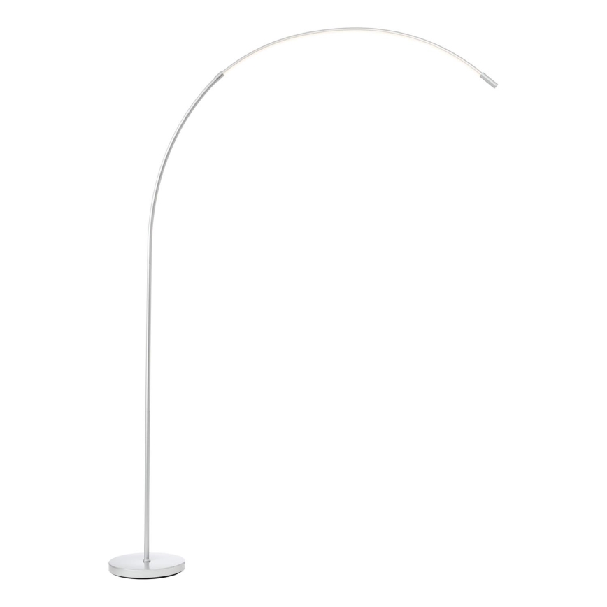 Brilliant - LED Stmívatelná dotyková stojací lampa BOW LED/14W/230V 3000/4000/6500K matný chrom