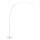Brilliant - LED Stmívatelná dotyková stojací lampa BOW LED/14W/230V 3000/4000/6500K matný chrom