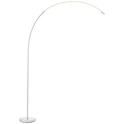 Brilliant - LED Stmívatelná dotyková stojací lampa BOW LED/14W/230V 3000/4000/6500K matný chrom