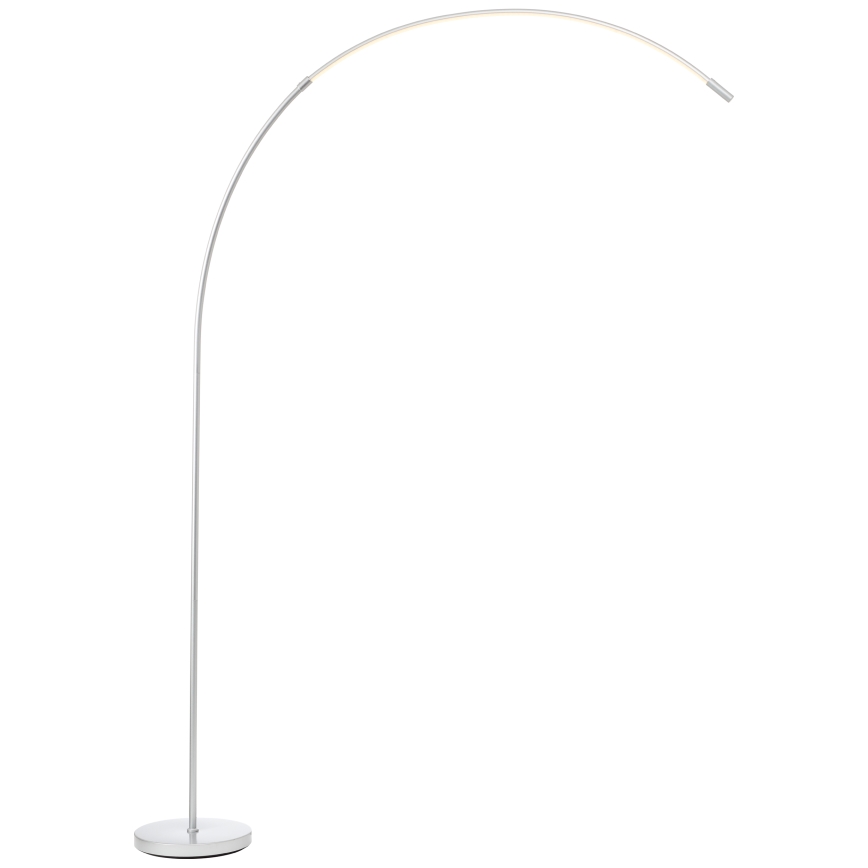 Brilliant - LED Stmívatelná dotyková stojací lampa BOW LED/14W/230V 3000/4000/6500K matný chrom
