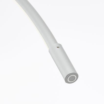 Brilliant - LED Stmívatelná dotyková stojací lampa BOW LED/14W/230V 3000/4000/6500K matný chrom
