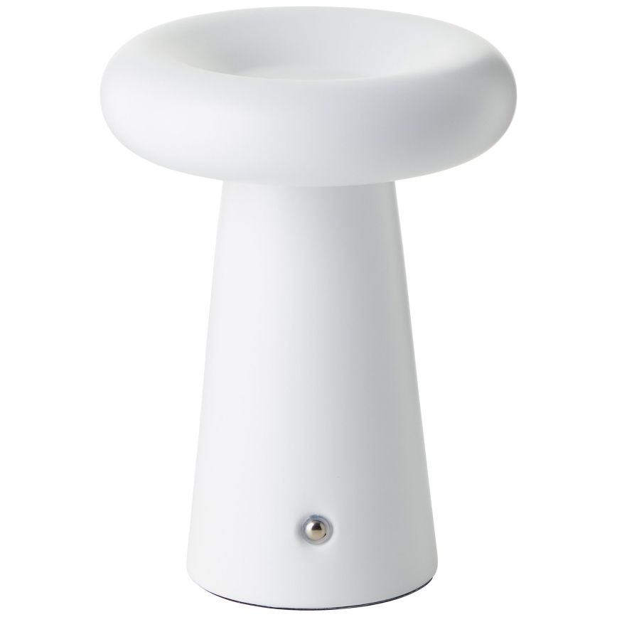 Brilliant - LED Stmívatelná dotyková venkovní stolní lampa MUFFIN LED/3W/5V USB 2600 mAh IP44 bílá