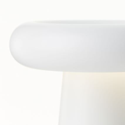 Brilliant - LED Stmívatelná dotyková venkovní stolní lampa MUFFIN LED/3W/5V USB 2600 mAh IP44 bílá