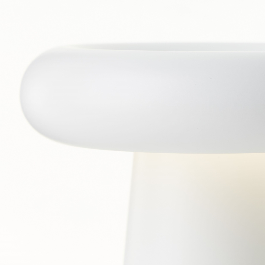Brilliant - LED Stmívatelná dotyková venkovní stolní lampa MUFFIN LED/3W/5V USB 2600 mAh IP44 bílá
