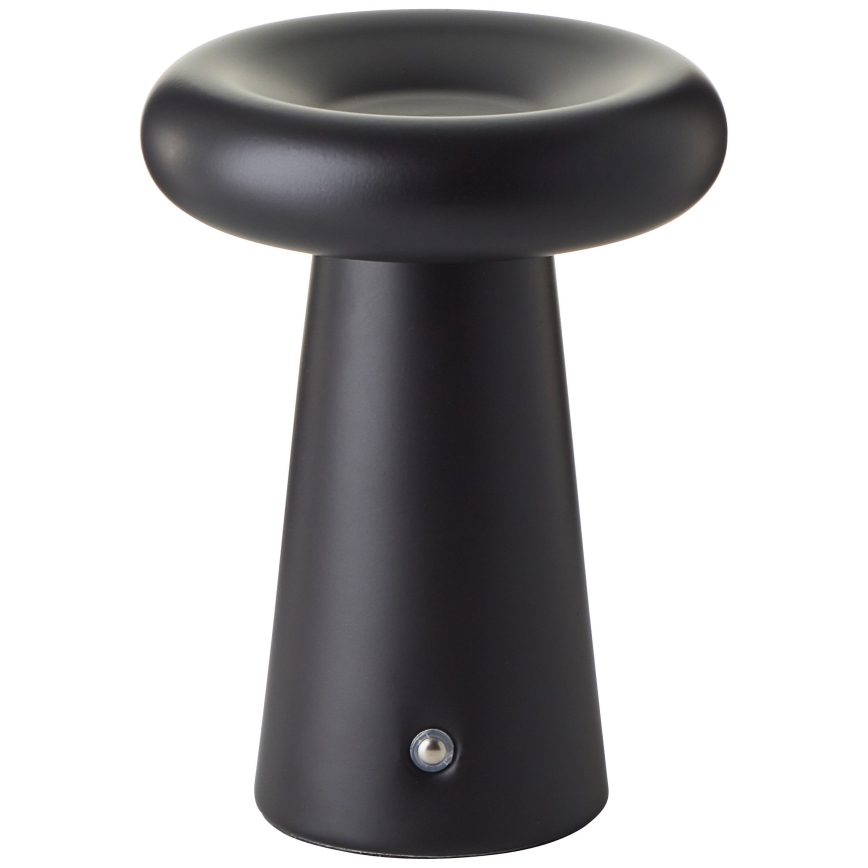 Brilliant - LED Stmívatelná dotyková venkovní stolní lampa MUFFIN LED/3W/5V USB 2600 mAh IP44 černá