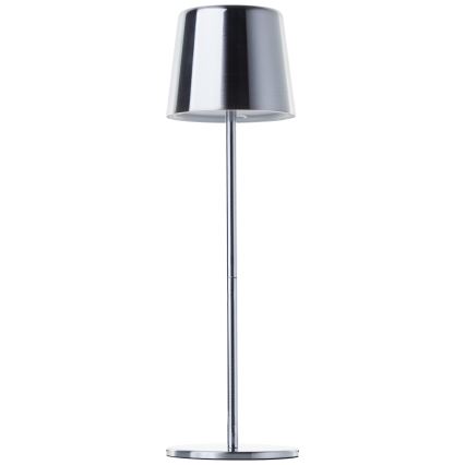 Brilliant - LED Stmívatelná dotyková venkovní lampa XAANA LED/4W/5V 3000/4000/6500K IP44 lesklý chrom